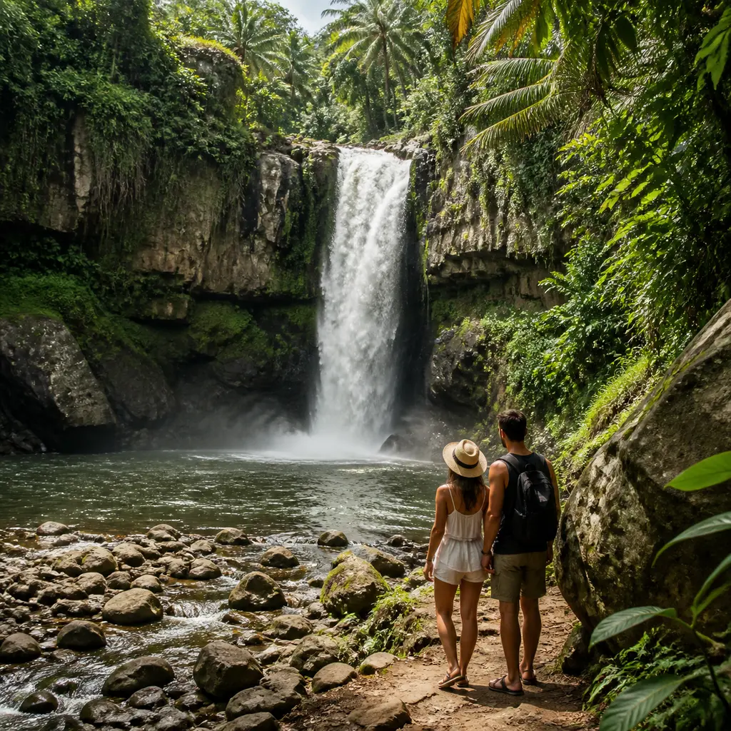 watervallen Bali
